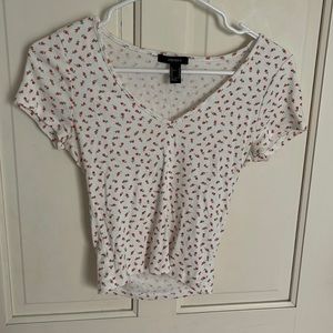Floral brandy Melville top